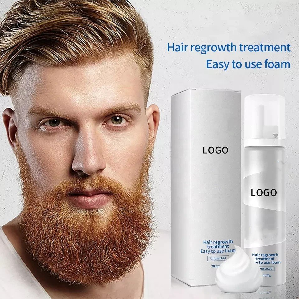 OEM Private Label Hair Growth foam 60ml kirkland foam 5% Hair Growth Oil