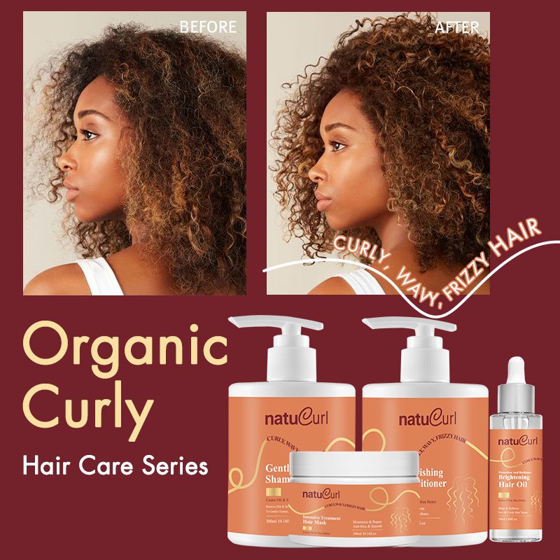 Private Label Kids Hair Care Products Curls Detangle Organic Castor Oil Repair Damaged Curly Hair Shampoo And Conditioner Set