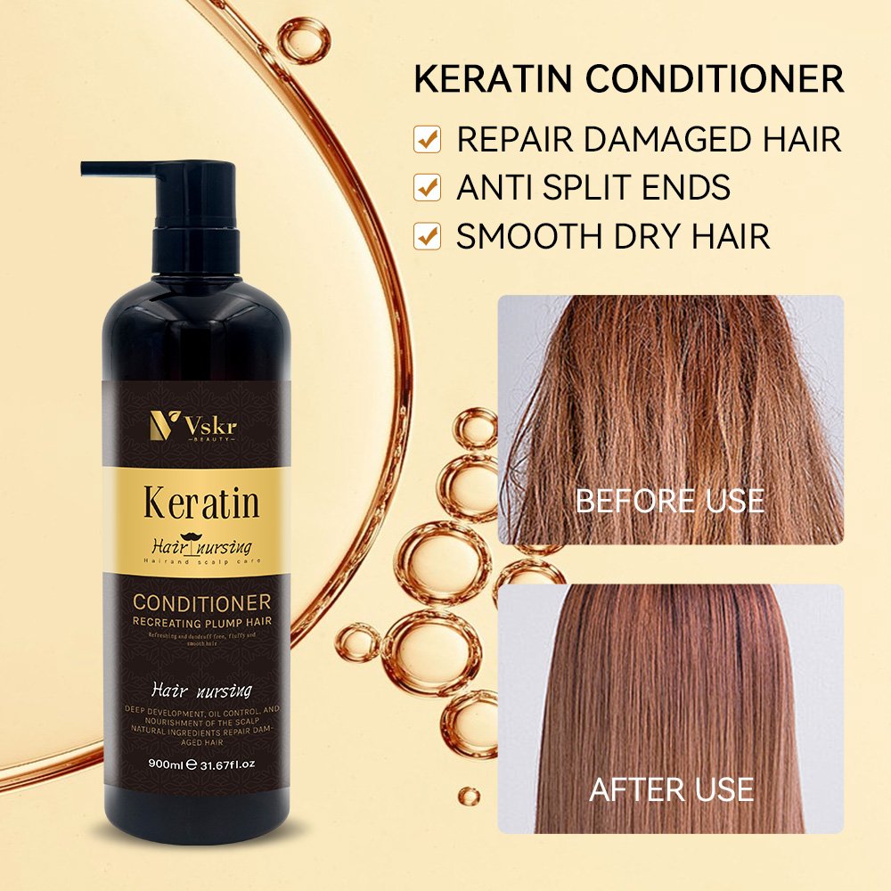 OEM Custom Logo Shampoo & Conditioner Hair Care Product Sulfate Free Organic Hair shampoo & conditioner