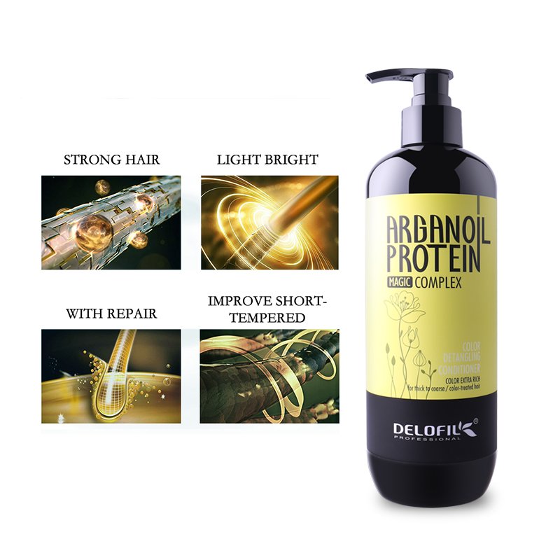 Hair Shampoo and Conditioner Set Pure Organic Sulphate Free Moroccan Argan Oil Shampoo Morocco oil Private Label
