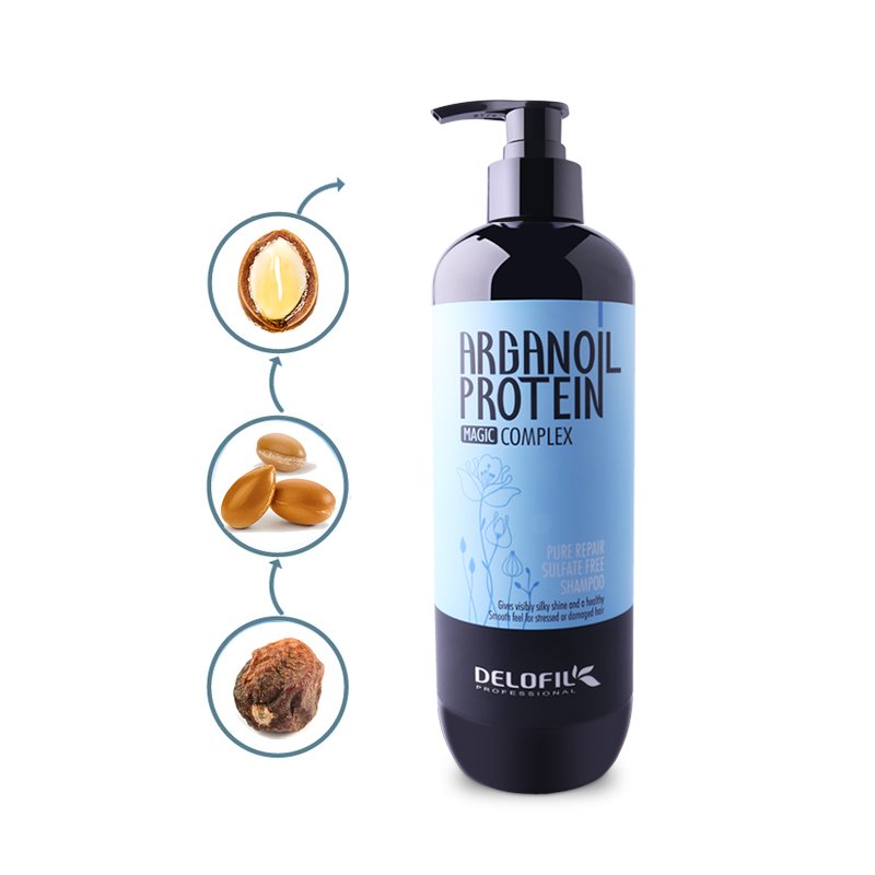 Hair Shampoo and Conditioner Set Pure Organic Sulphate Free Moroccan Argan Oil Shampoo Morocco oil Private Label
