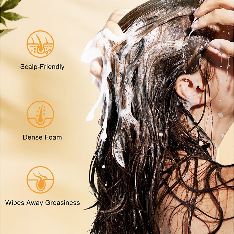 Deep Cleansing Paraben Free White Truffle Cordyceps 430ml Clarifying Oil Control Shampoo