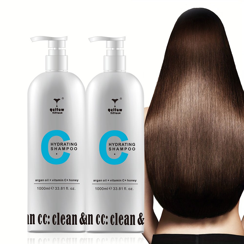Private Label Nourishing Honey Organic Coconut Oil Hydrating Hair Shampoo and Conditioner