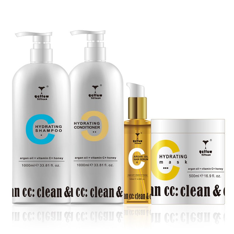 Private Label Nourishing Honey Organic Coconut Oil Hydrating Hair Shampoo and Conditioner