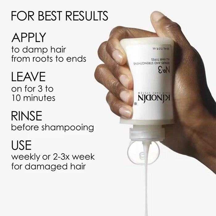 KINODIN no.4 hair care treatment hair straightening cream shampoo and conditioner for hair mask