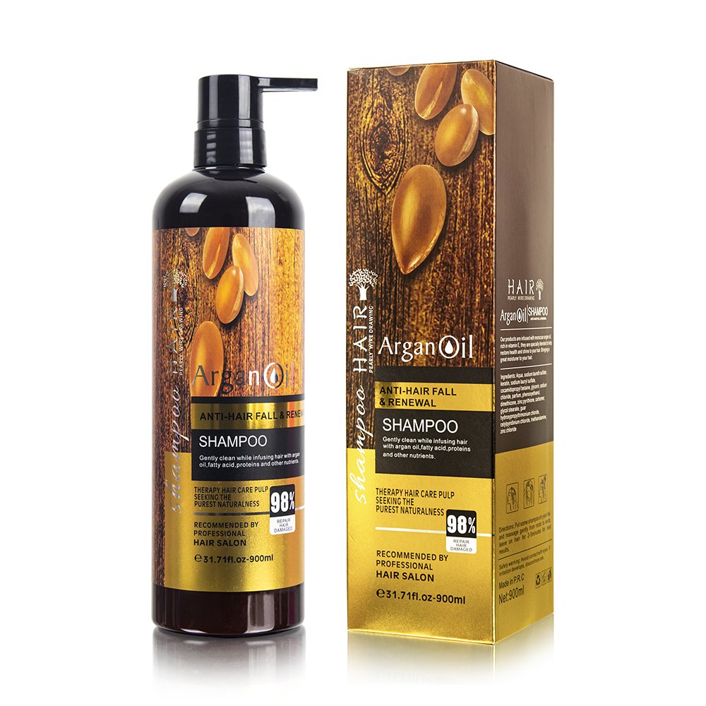 Private Label Hair Care Products Anti Dandruff Oil control Argan Oil Shampoo