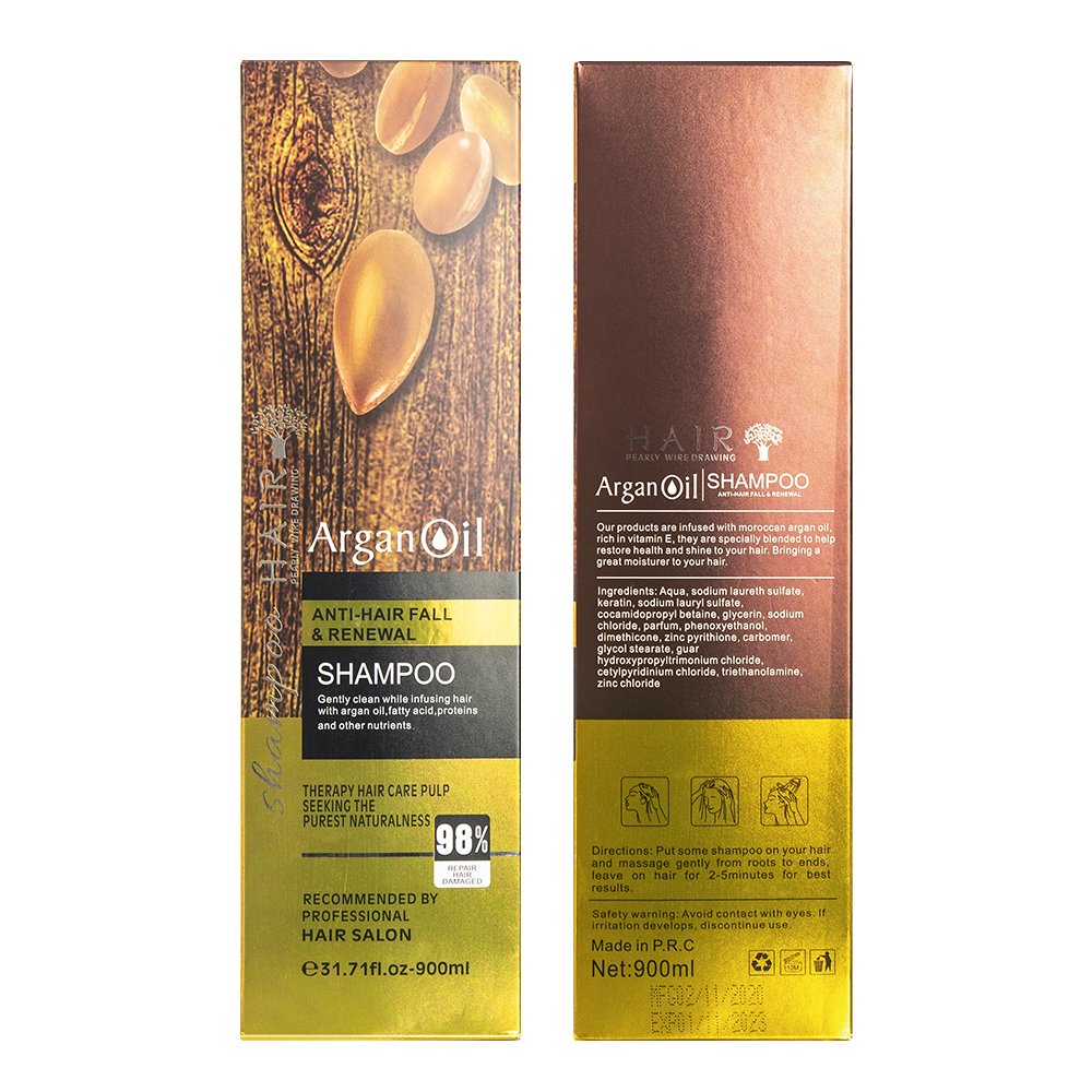 Private Label Hair Care Products Anti Dandruff Oil control Argan Oil Shampoo