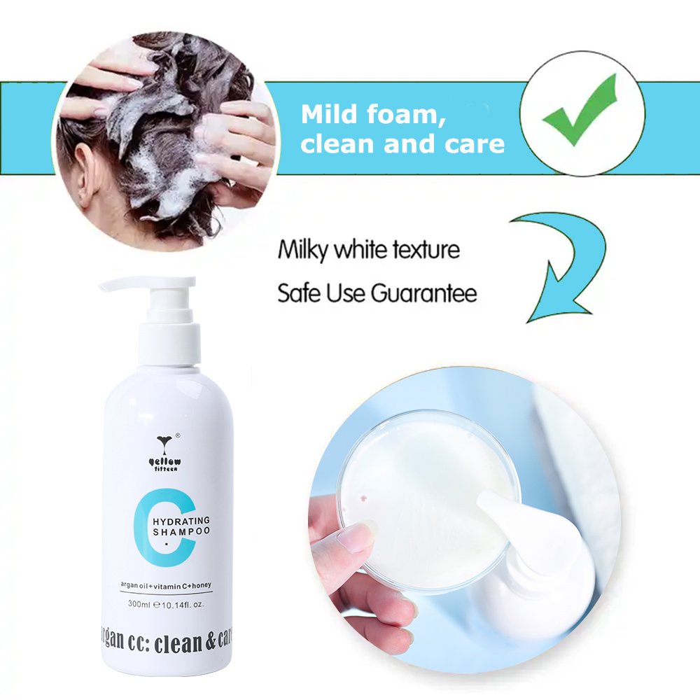 organic shampoo factory price clean moisture argan oil hair care mask conditioner and shampoo private label