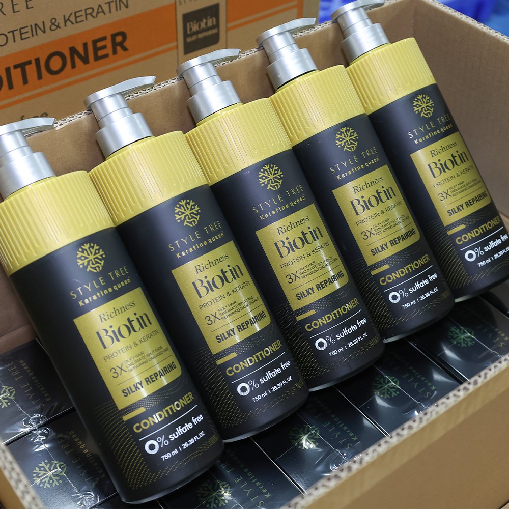 New Design Hair Care Products Biotin Shampoo Natural Hair Care Set For Anti Hair Loss
