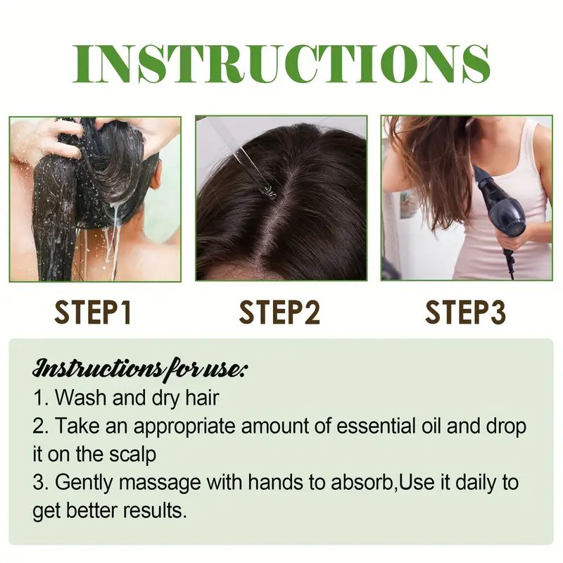 Wholesale Rosemary Mint Scalp & Hair Strengthening Oil Infused With Mint Hair Care Serum Rosemary Growth Oil