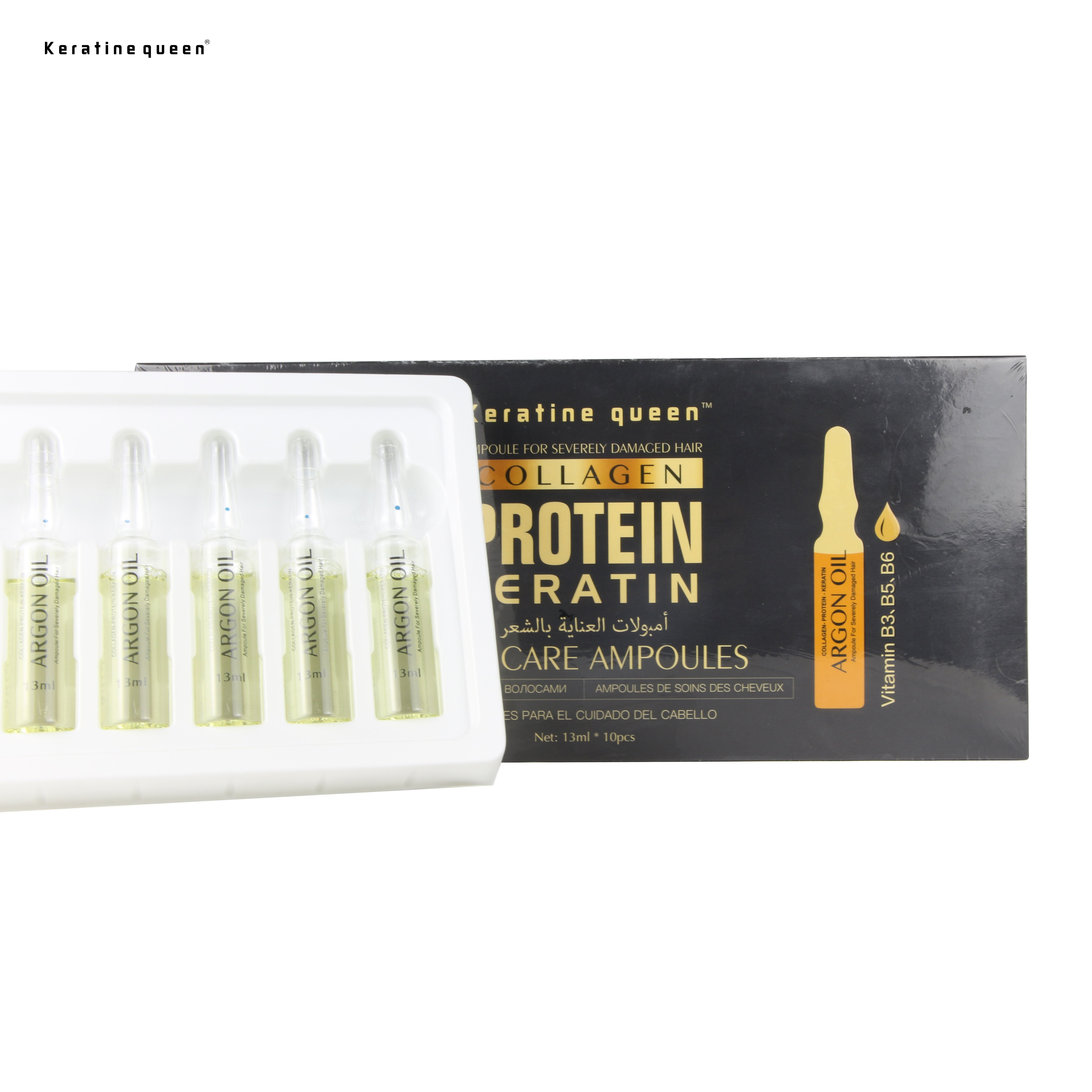 Organic Natural Collagen Brazilian Hair Care set Anti Hair Loss Shampoo And Conditioner