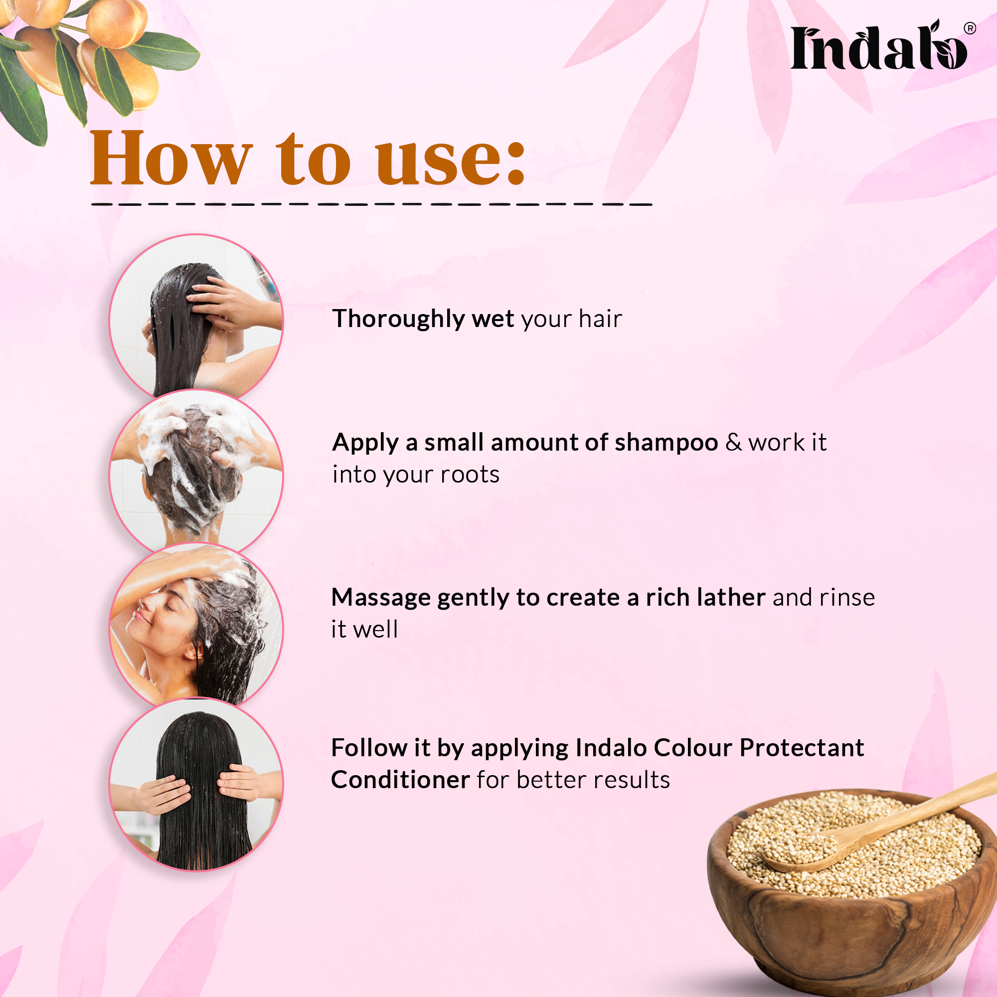 OEM Shampoo Anti hair fall color protect Pure Argan Oil Shampoo Sulfate Paraben Free color protect Private Label Wholesale