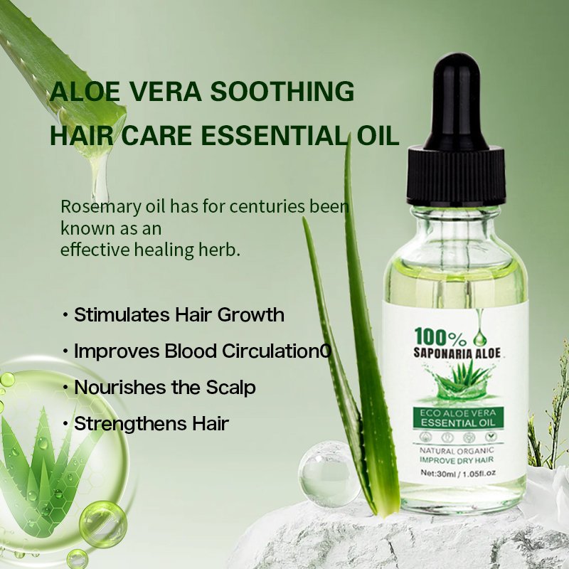 500ml Aloe Shampoo and Conditioner Set Sulfate Free Organic Formula Professional Salon Quality Nourishing Strengthening