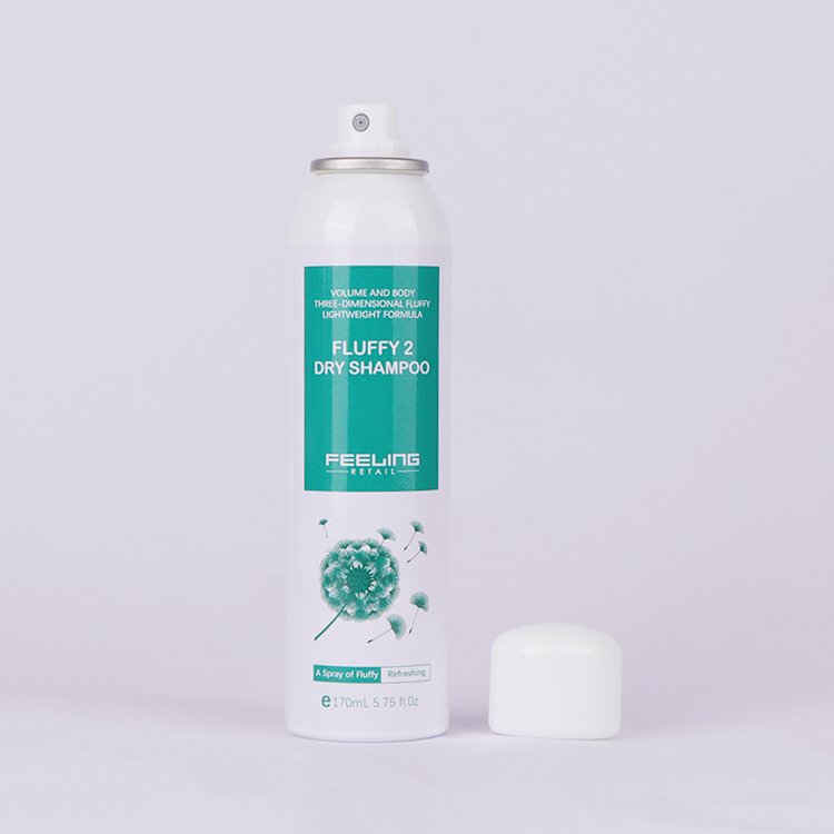 OEM FLUFFY 2 Dry Powder Shampoo 300ml No White Residue Quick Clean Refresh Hair Fullness Volumizing Batiste