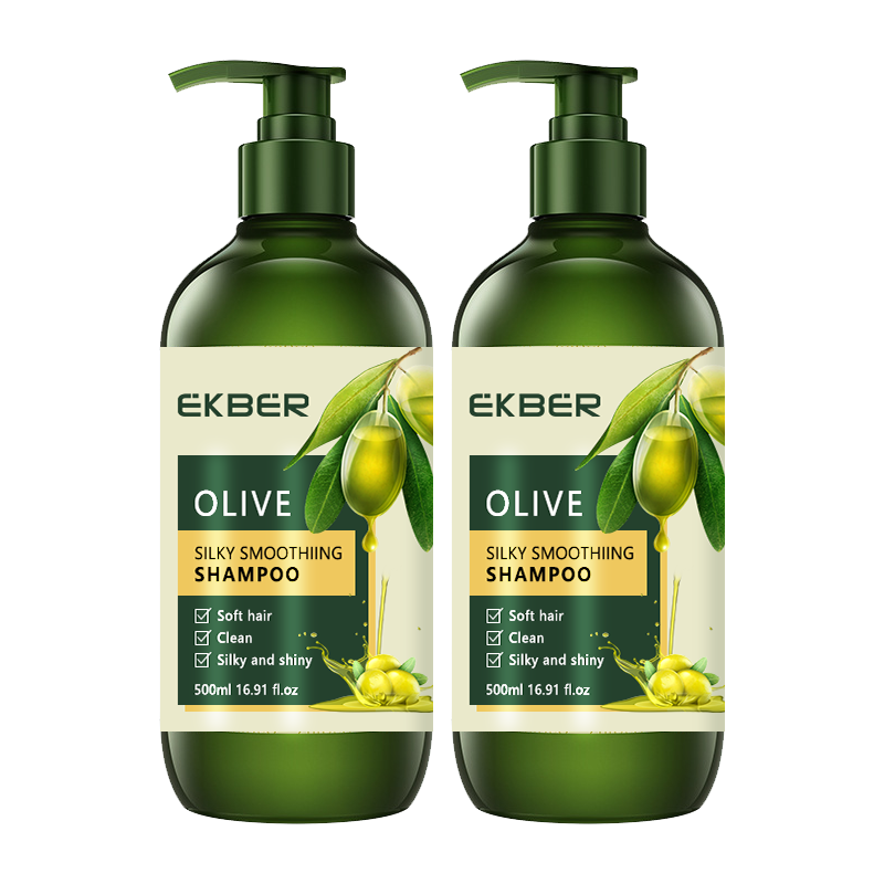OEM ODM Private Label Organic Biotin Hair Clean Product Anti-dandruff Hydrating Smoothing shampoo Olive Oil Shampoo