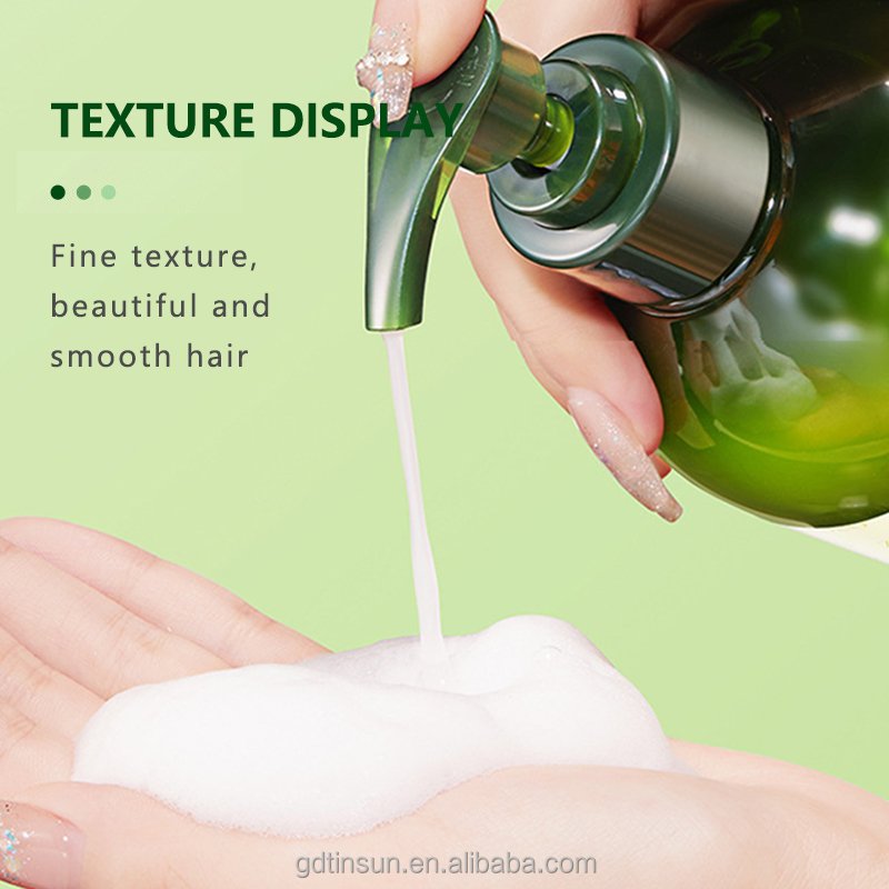 OEM ODM Private Label Organic Biotin Hair Clean Product Anti-dandruff Hydrating Smoothing shampoo Olive Oil Shampoo