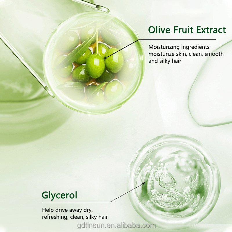 OEM ODM Private Label Organic Biotin Hair Clean Product Anti-dandruff Hydrating Smoothing shampoo Olive Oil Shampoo