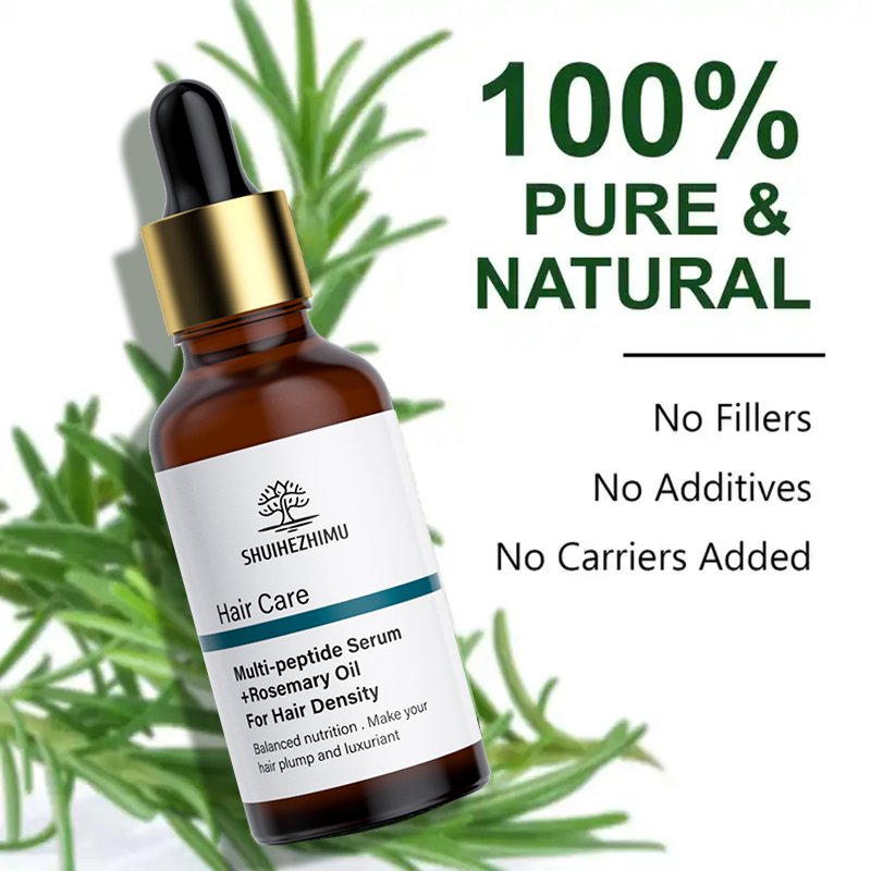 Private Label Herbal Organic Hair Growth Oil Anti-hair Loss Treatment Natural Hair Growth Serum
