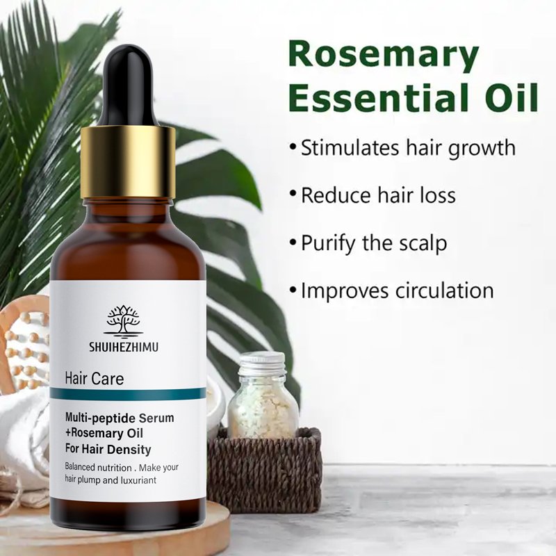 Private Label Herbal Organic Hair Growth Oil Anti-hair Loss Treatment Natural Hair Growth Serum