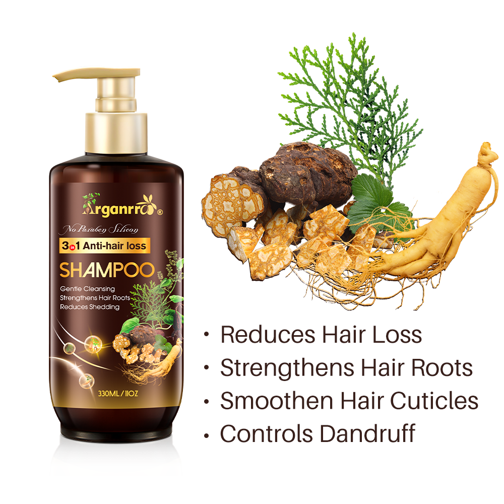 ARGANRRO biotin Cacumen biotae thickening shampoo anti hair loss hair shampoo faster healthier stronger