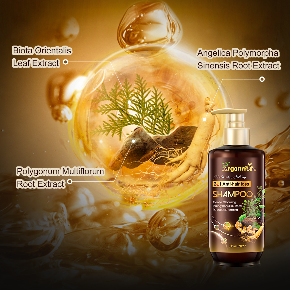 ARGANRRO biotin Cacumen biotae thickening shampoo anti hair loss hair shampoo faster healthier stronger