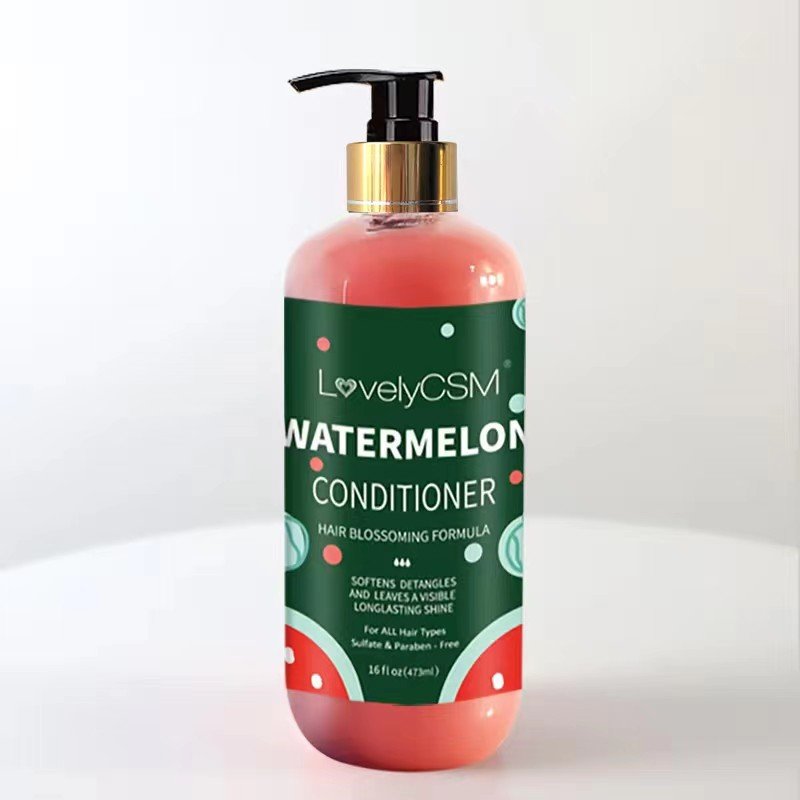 Wholesale merry Christmas organic fruit anti hair loss dandruff vegan herbal watermelon tea tree oil shampoo and conditioner