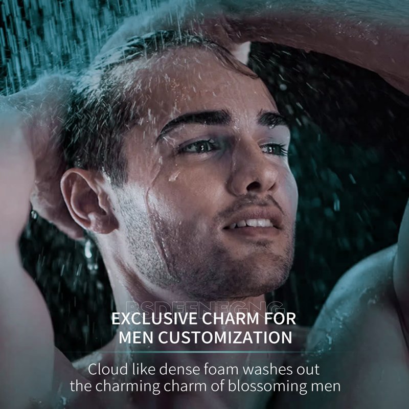 OEM VEZE private label natural cool fragrance black hair dye men's hair care products herbal cleansing hair shampoo