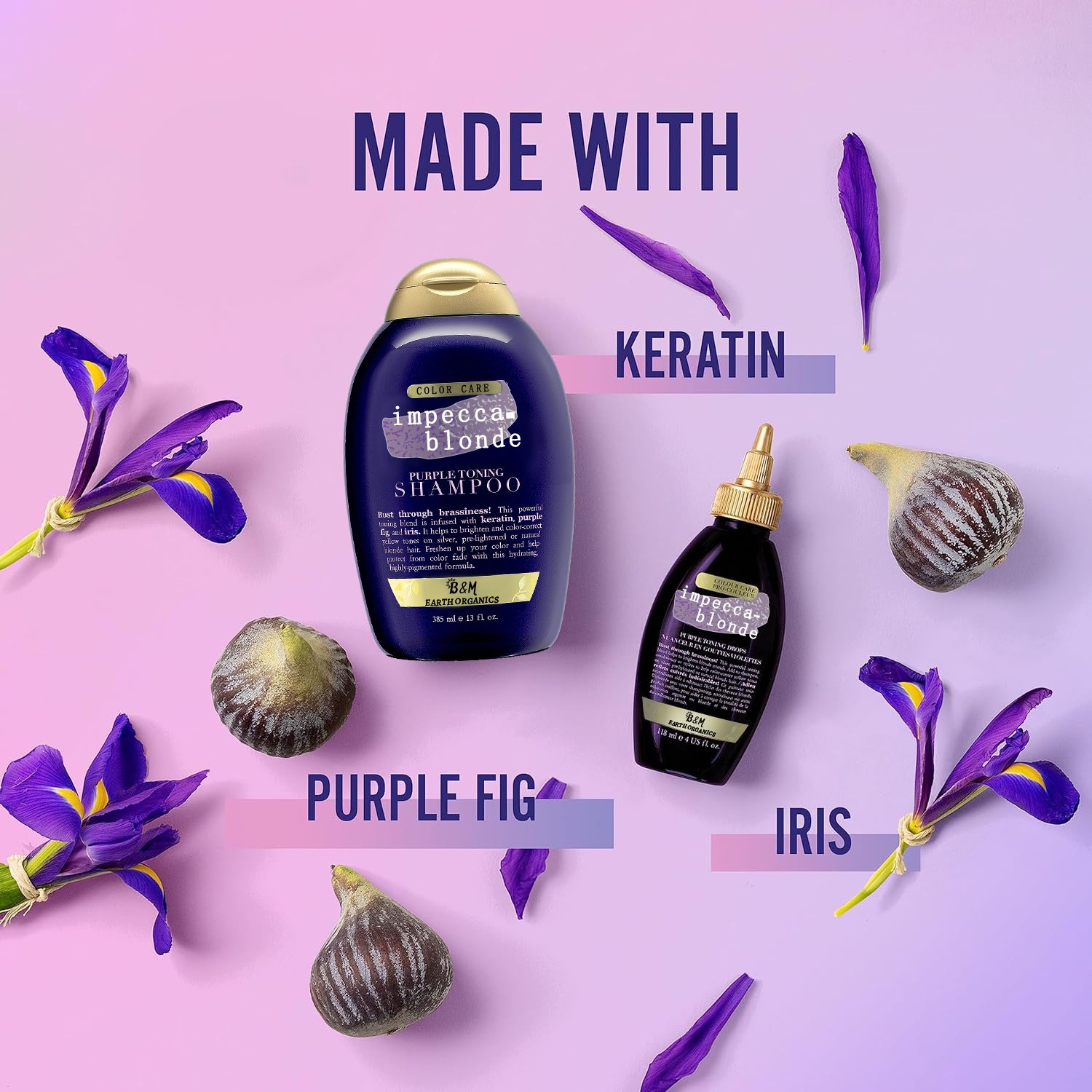Blonde Purple Toning Shampoo