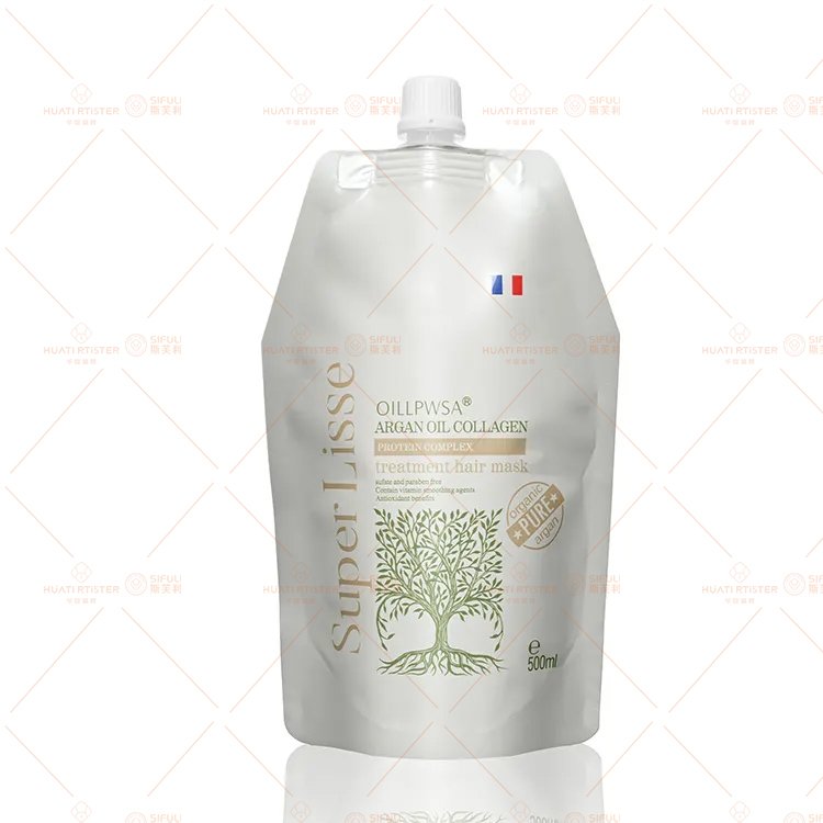 Huati Sifuli SUPER LISSE 800ml sufate and paraben free vitamin Hair Care Argan Oil Shampoo And Conditioner Set 800ml For Hair