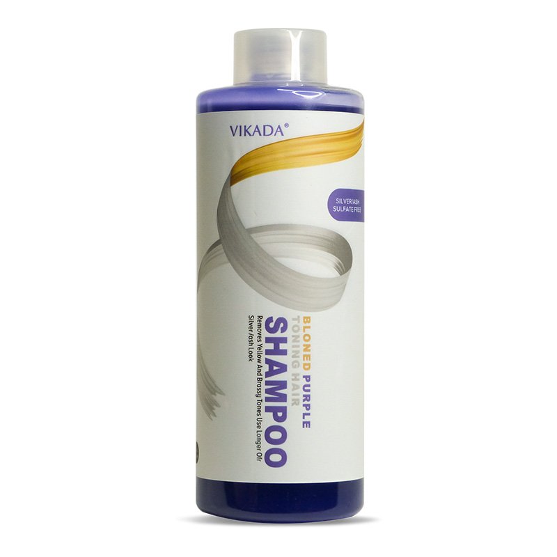 Purple Shampoo for Blonde HairToner Eliminates Brassy Yellow Tones for Bleached Platinum Bleached Gray Ash Silver & Blonde Hair