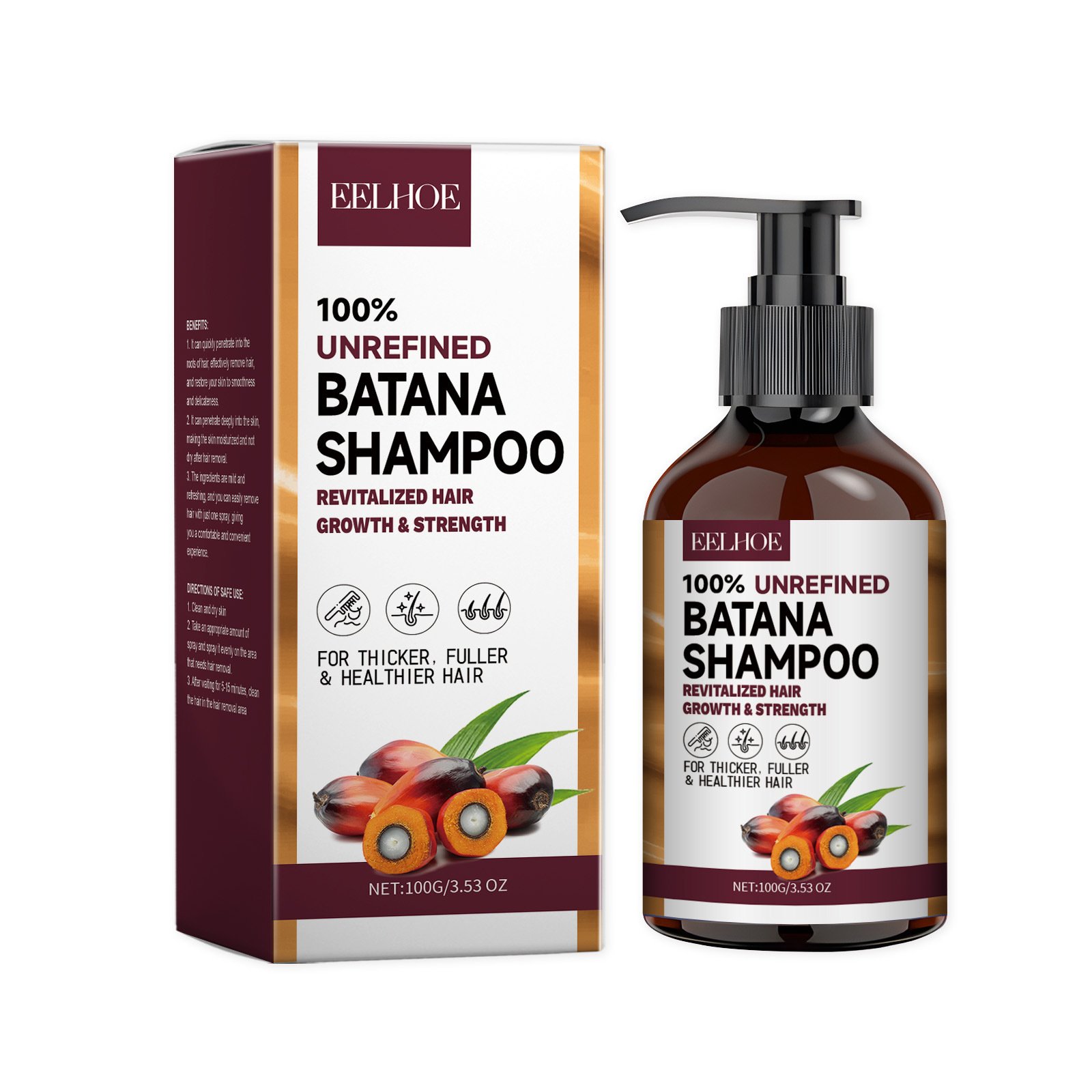 OEM Batana Oil Hair Conditioner Moisturizing Repair Deep Nourishing Smoothing dry glossy Oil Control Hair Batana Shampoo