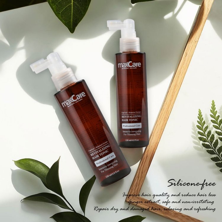 maxCare top sale high quality hair growth tonic, ginger essence herbal tonic for anti hair loss