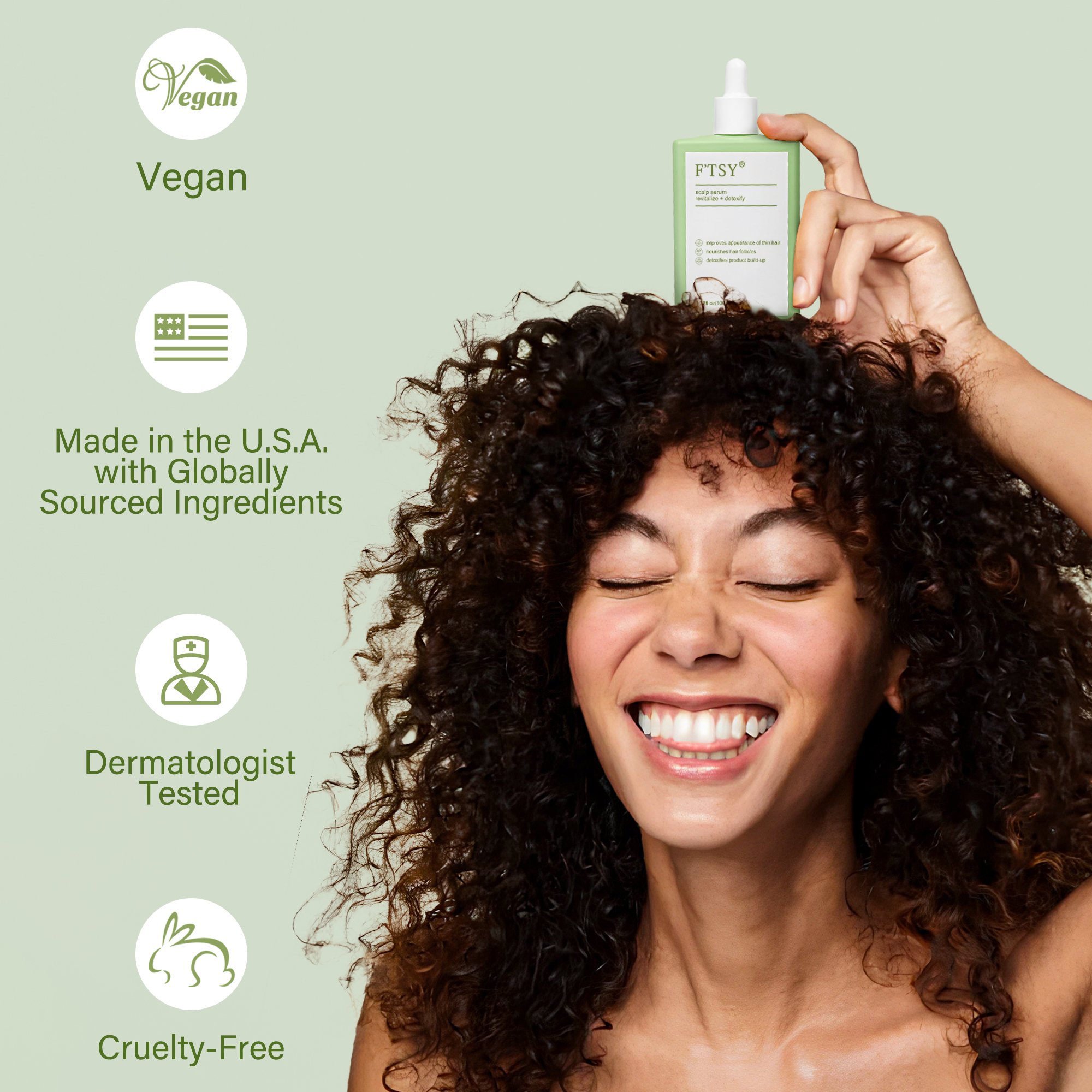 Private Label Vegan Organic Rosemary Caffeine Tea Tree Men Women Scalp Care Serum Hair Treatment Growth Oil