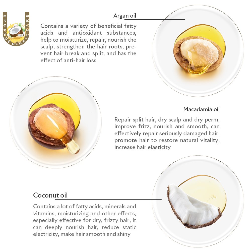Wholesale Hair Care Curly Shampoo Natural Coconut Oil Organic Moisturize And Repair Hair Shampoo