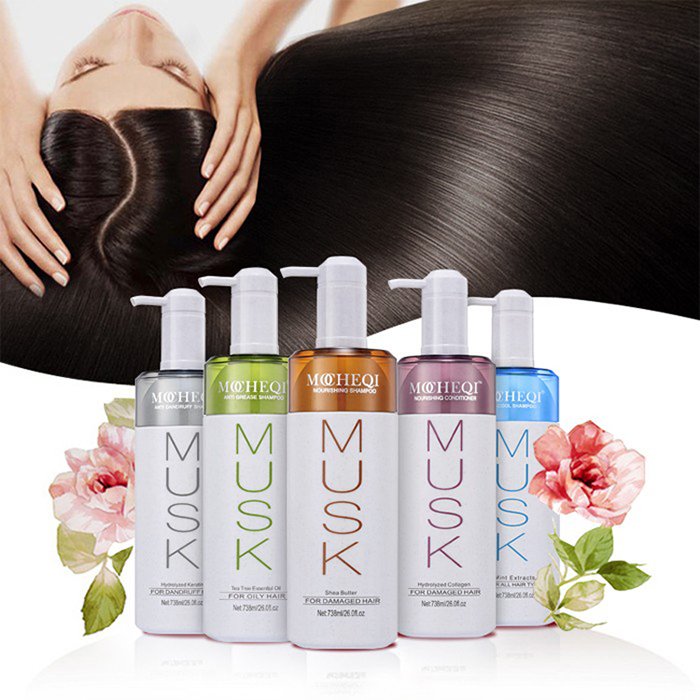 OEM privare label Mocheqi Anti Dandruff hair shampoo