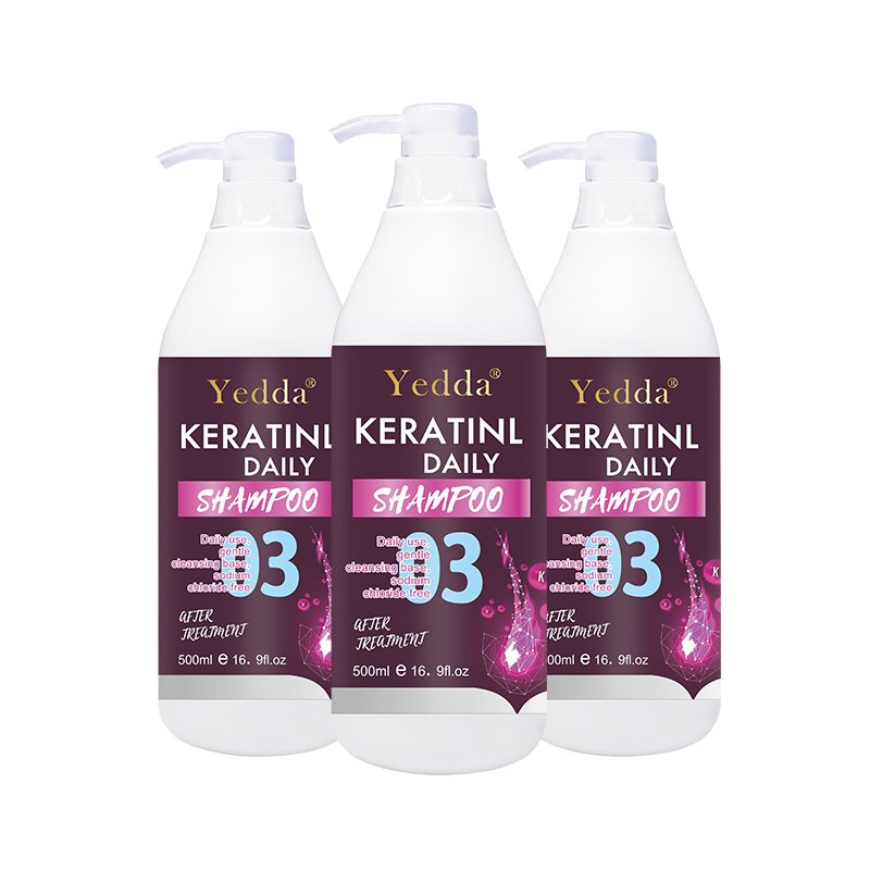 Hot Sale Sulfate Free Formaldehyde Free keratin hair shampoo and conditioner low price