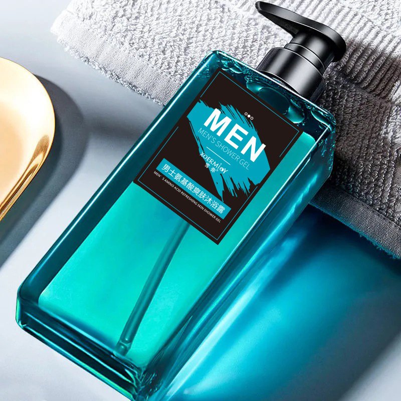 Private label body wash perfumed shampoo for men