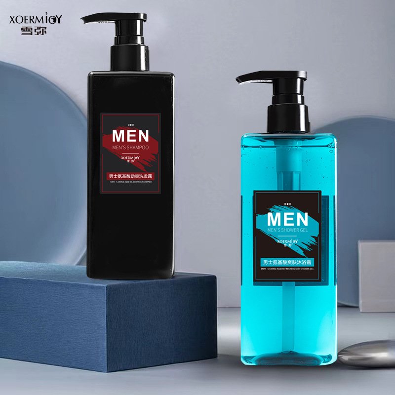 Private label body wash perfumed shampoo for men