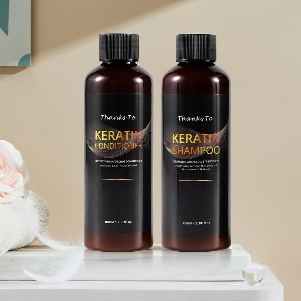 Private Label Natural Organics Rosemary Mint Strengthening shampoo Deep Repairing Keratin shampoo And Conditioner Set