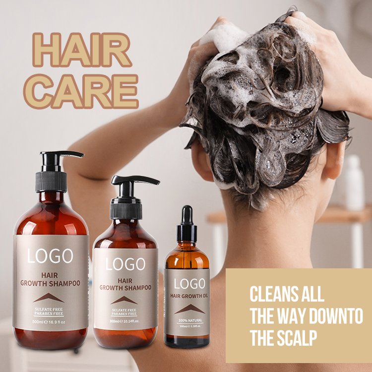 Manufacturer Fast Hair Growth Ginger Anti-Dandruff Organic Tea Tree Oil Shampoo And Conditioner Set