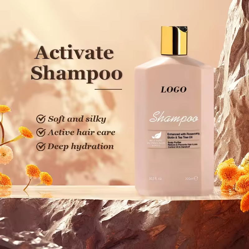 Factory wholesale custom deep cleaning nourishing Shampoo Organic smoothing Moisturizing rosemary shampoo
