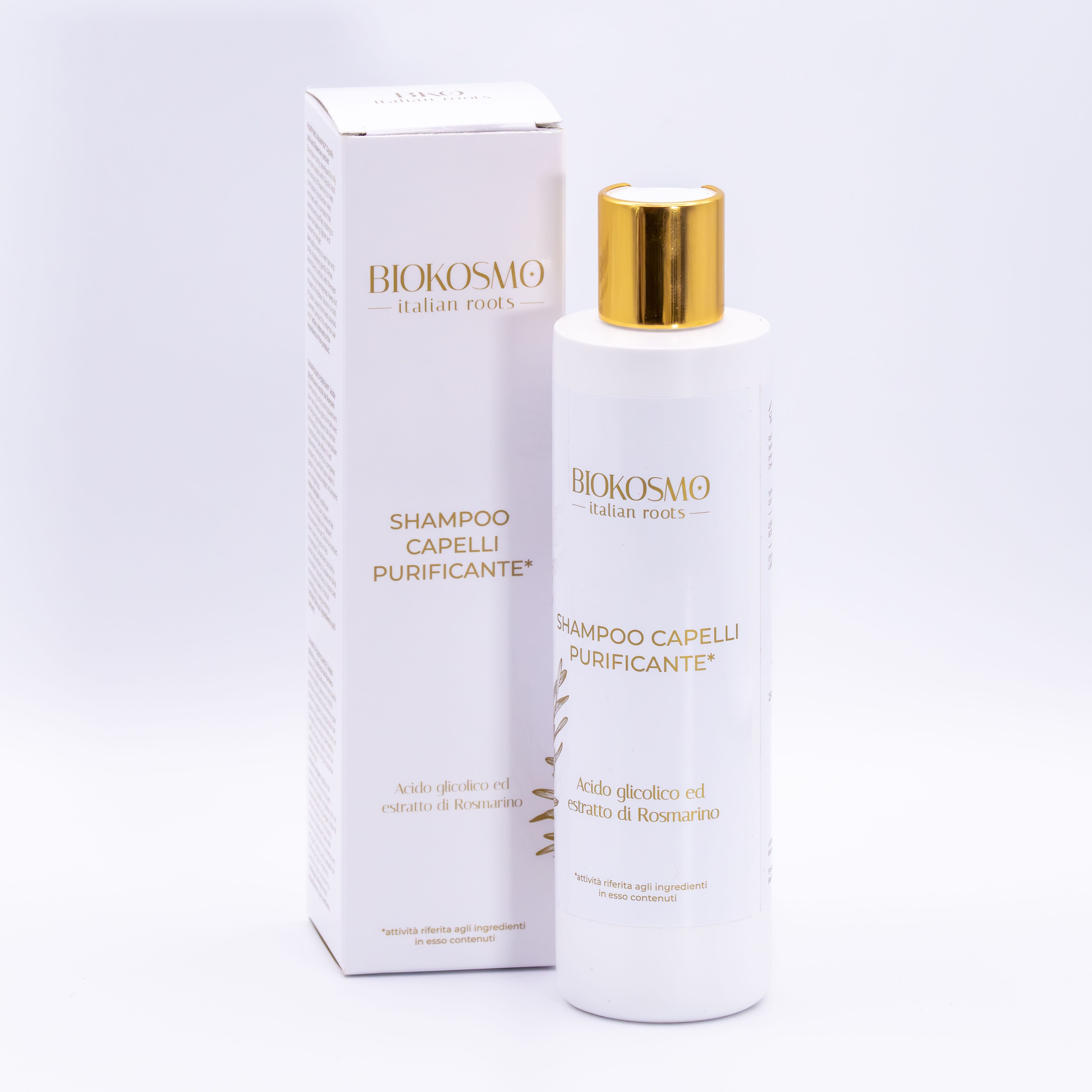 Top-Tier Italian Organic Purifying Shampoo - 250ml - Keeps Hair Fresh and Clean for Longer