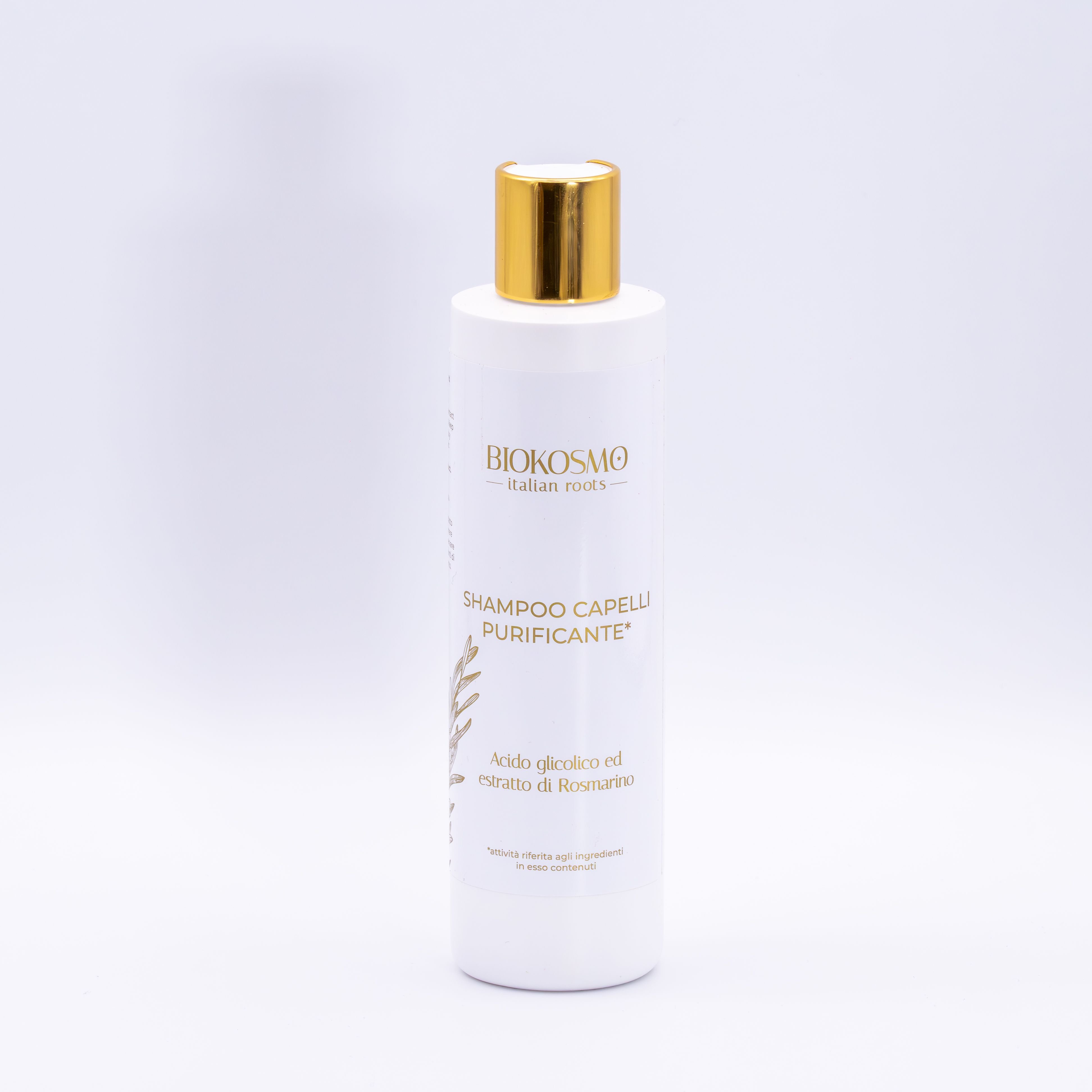 Top-Tier Italian Organic Purifying Shampoo - 250ml - Keeps Hair Fresh and Clean for Longer