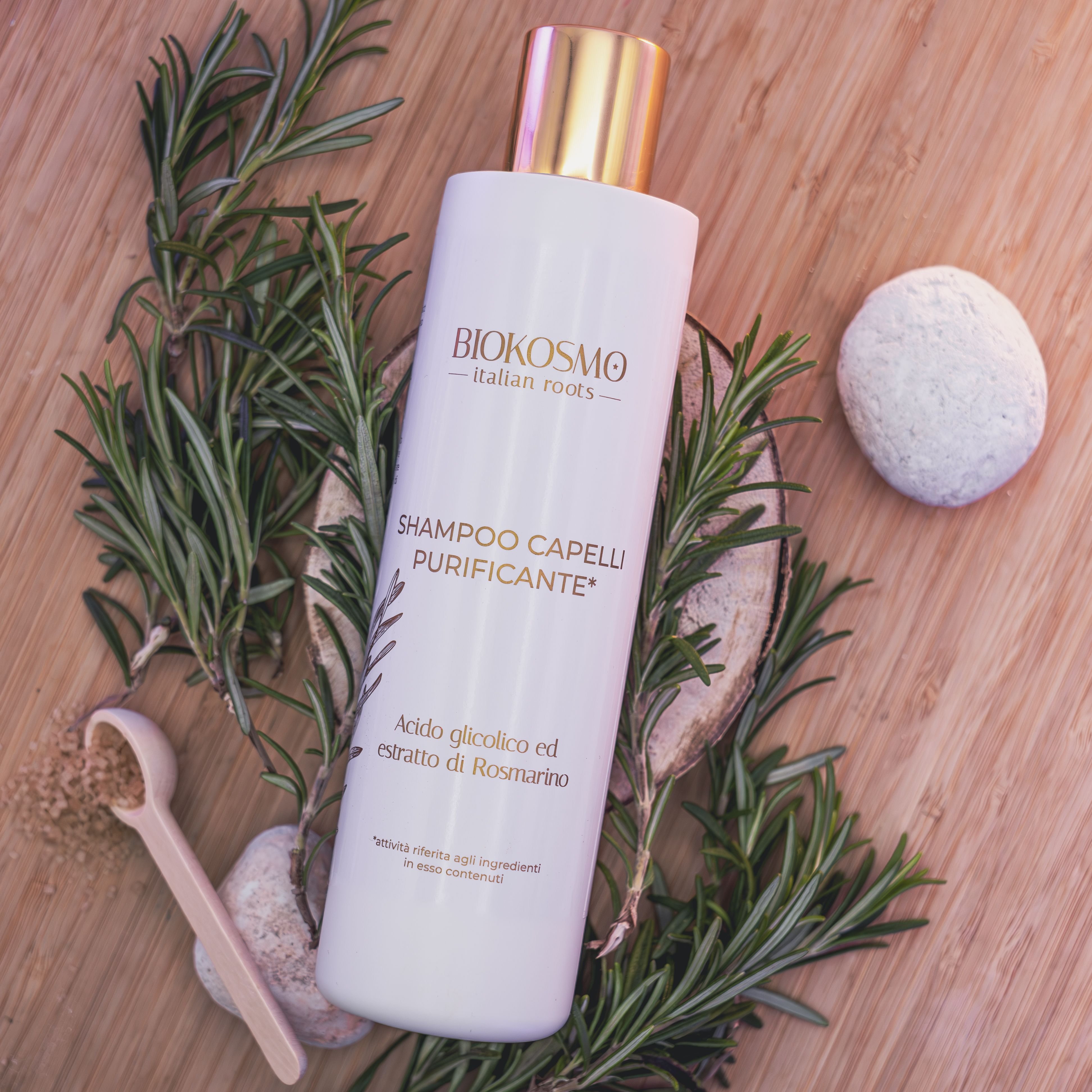 Top-Tier Italian Organic Purifying Shampoo - 250ml - Keeps Hair Fresh and Clean for Longer