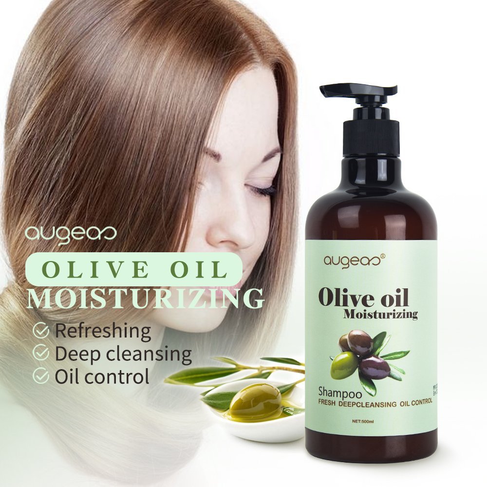 Wholesale oem factory hair care product good smell hair care product natural nourishing organic moisture olive oil hair shampoo