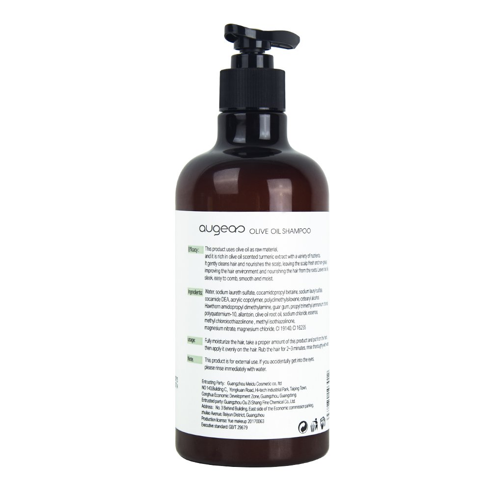 Wholesale oem factory hair care product good smell hair care product natural nourishing organic moisture olive oil hair shampoo
