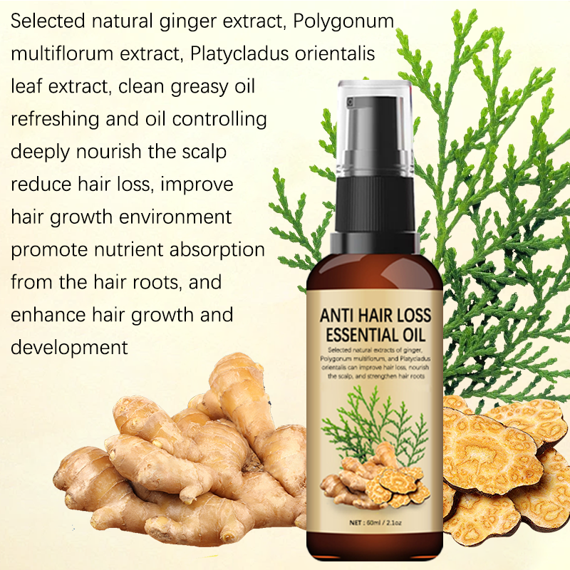 Herbal shampoo for men and women to control oil and prevent hair loss. Ginger shampoo is used for hair loss and hair loss