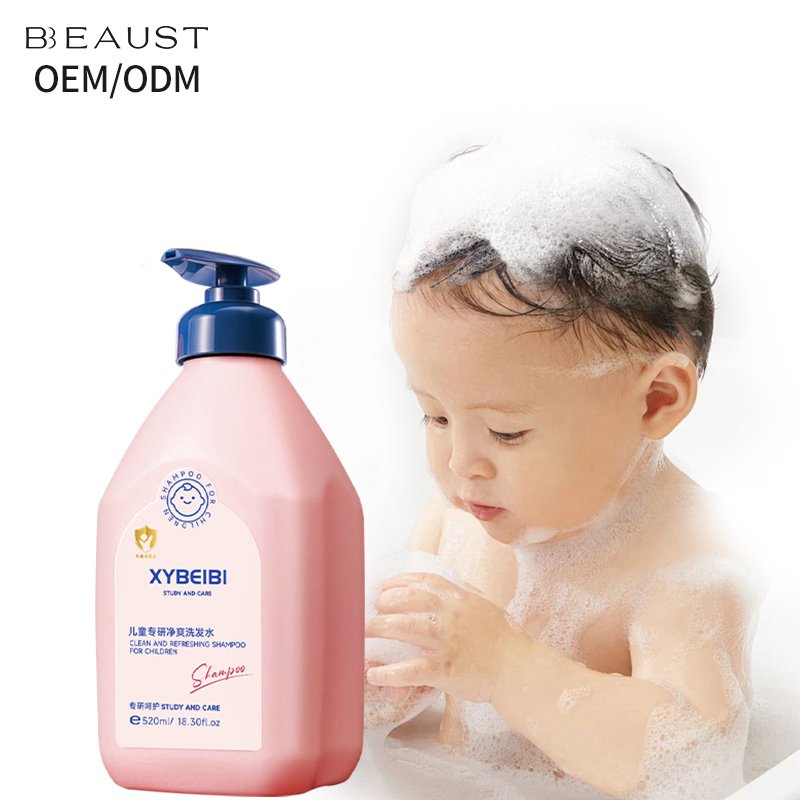 Factory Direct Wholesale Cosmetic Natural Organic Baby Shampoo Cleaning Shampoo Moisturizing Baby Care