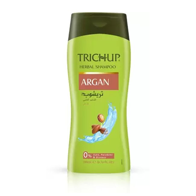 Trichup Argan Oil and Shampoo Kit Blends with Moroccan Argan Oil Helps Reduce Frizz From Your Hair & Boosts Shine