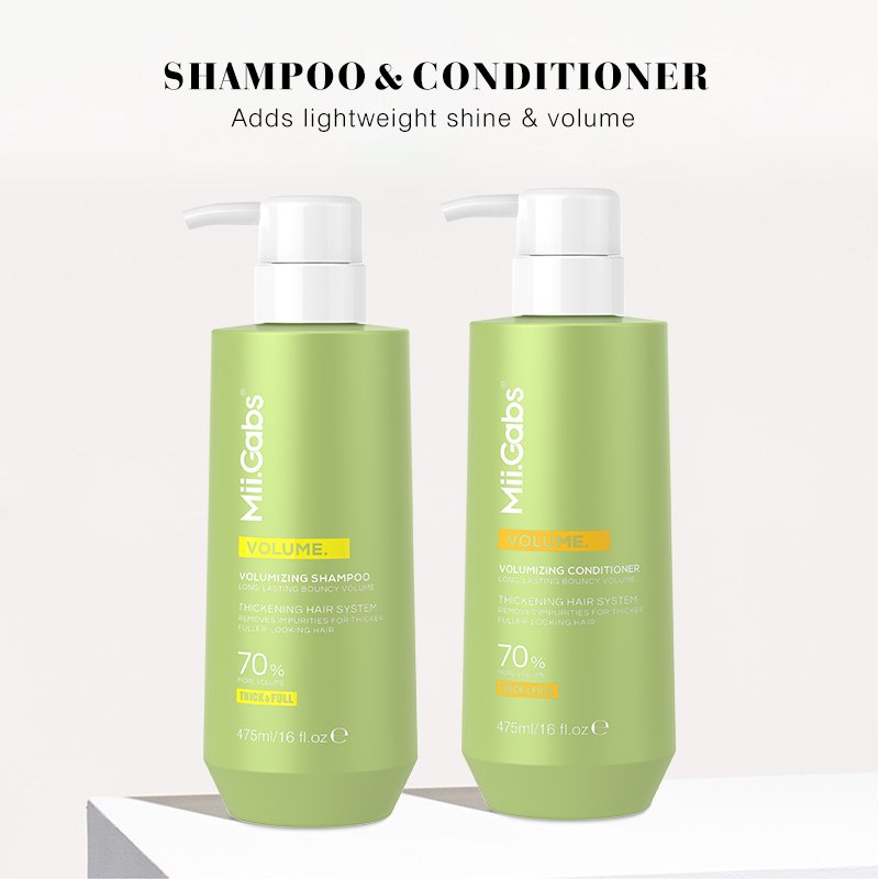 Mii-Gabs Professional Volumizing Series Hair Shampoo And Conditioner In Bulk